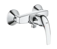 Baterie umywalkowe - GROHE 23631000 - Bateria prysznicowa BAUCURVE 150 mm, chrom błyszczący - miniaturka - grafika 1