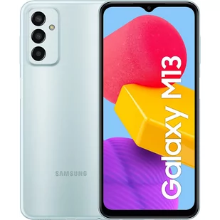 Samsung Galaxy M13 5G 4GB/64GB Dual Sim Niebieski SM-M135FLBUEUE - Telefony komórkowe - miniaturka - grafika 3