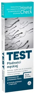 Milapharm Sp. z o.o. Milapharm  Test Płodności męskiej  1 szt. - Testy ciążowe i diagnostyczne - miniaturka - grafika 1