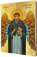 Ikony i obrazy sakralne - Ikona święty Wincenty Ferreriusz - miniaturka - grafika 1
