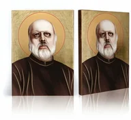 Ikony i obrazy sakralne - Ikona religijna Święty Brat Albert Chmielowski - miniaturka - grafika 1