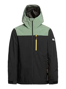 Quiksilver Zamek błyskawiczny męski zielony L - Kurtki narciarskie - miniaturka - grafika 1