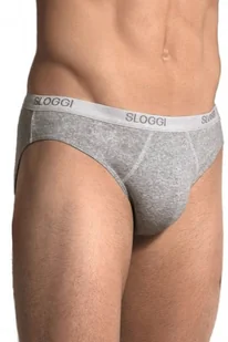 Sloggi Basic Mini melanż szary slipy męskie - Majtki męskie - miniaturka - grafika 1