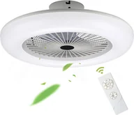 Wentylatory sufitowe - wentylator sufitowy 80W cicha lampa sufitowa cicha lampa sufitowa wentylator ściemnialny - miniaturka - grafika 1