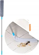 Miotły, szufle, mopy - SZCZOTKA mop KUCHENNA do Zakamarków pod SZAFKI Teleskopowa KURZ KŁAKI 150cm - miniaturka - grafika 1
