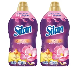 Silan Aromatherapy Magic Magnolia 124 prania zestaw 2x1,364l - Środki do prania - miniaturka - grafika 1