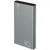 Powerbanki - Navitel PWR10 AL 10000mAh Srebrny - miniaturka - grafika 1