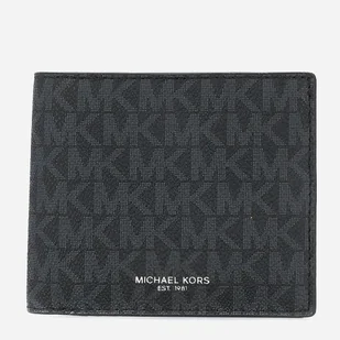 Portfel męski Michael Kors 39F9LGYF5P-001 Czarny (193599020334) - Portfele - miniaturka - grafika 1