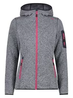 Kurtki damskie - CMP Kurtka polarowa w kolorze szarym - miniaturka - grafika 1