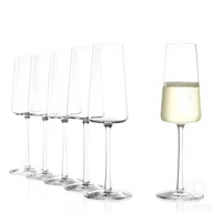Kieliszki - Stölzle Lausitz power kieliszek do szampana 238 ML, zestaw szt. kieliszki do szampana, nadaje się do mycia w zmywarce, przyjazne dla środowiska szkło kryształowe bezołowiowe, wysoka jakość, elegancka - miniaturka - grafika 1