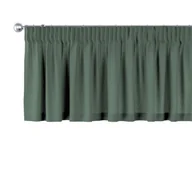 Firany - Lambrekin Na Taśmie Marszczącej, Zgaszony Zielony, 130 × 40 Cm, Nature - miniaturka - grafika 1