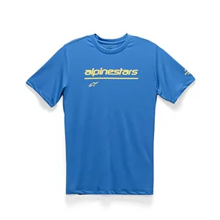 Koszulki męskie - Alpinestars Koszulka męska Tech Line Up Performance jasnoniebieski XL - grafika 1