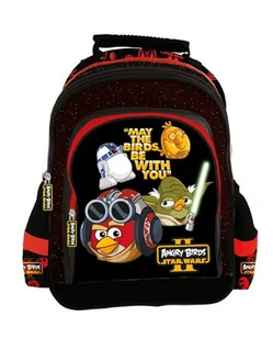 St. Majewski Plecak szkolny 15 ANGRY BIRDS & STAR WARS II - B2 - Plecaki szkolne i tornistry - miniaturka - grafika 1