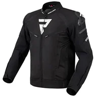 Odzież motocyklowa - REBELHORN Vandal Kurtka Tekstylna, Czarny/Biały, 3XL Mężczyźni - miniaturka - grafika 1
