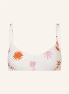 Stroje kąpielowe - Seafolly Góra Od Bikini Bralette La Palma Model Dwustronny weiss - miniaturka - grafika 1