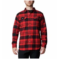 Koszulki sportowe męskie - Koszula męska Columbia Flare Gun™ Stretch Flannel Rozmiar: XL / Kolor: czerwony/szary - miniaturka - grafika 1
