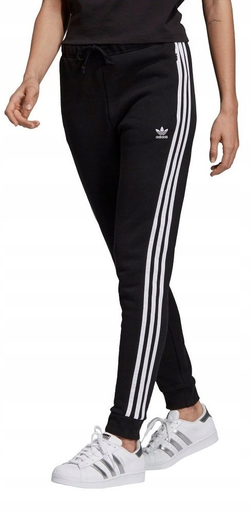 44 SPODNIE DRESOWE ADIDAS DV2572 CZARNE DAMSKIE