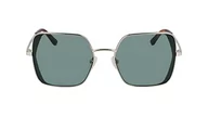 Okulary przeciwsłoneczne - KARL LAGERFELD Damskie okulary przeciwsłoneczne KL340S, błyszczące złoto, jeden rozmiar, Błyszczące złoto, Rozmiar uniwersalny - miniaturka - grafika 1