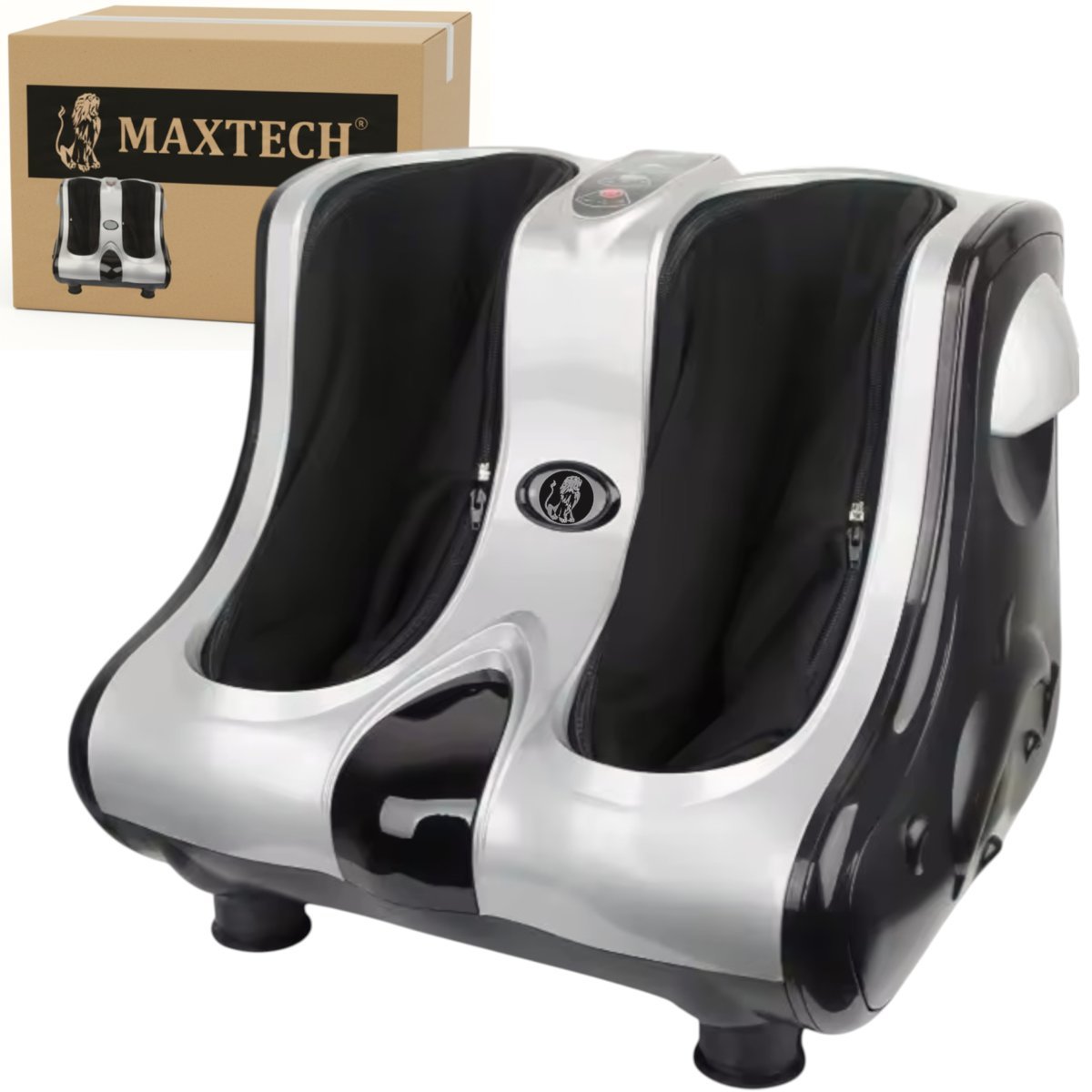 Masażer stóp i łydek Shiatsu do masażu uciskowy rolujący grzanie i wibracja