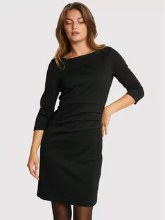 Sukienki - Kaffe Sukienka codzienna Sara 10505179 Czarny Slim Fit - grafika 1