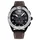 Alpina Męski analogowo-cyfrowy zegarek kwarcowy ze skórzanym paskiem AL-284LBBW5SAQ6, czarny, pasek