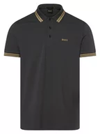 Koszulki męskie - BOSS Green - Męska koszulka polo  Paddy, szary - miniaturka - grafika 1