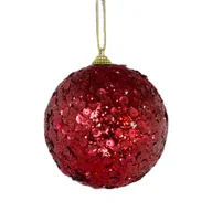 Bombki - Komplet 4 bombek cekinowych 10 cm ze styropianu - miniaturka - grafika 1