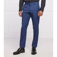 Spodnie męskie - BOSS Wełniane spodnie H-Genius-MM-222 | Slim Fit - miniaturka - grafika 1