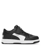 Buty dla dziewczynek - Puma Sneakersy Rebound Layup Lo Sl V Ps 370492 02 Czarny - miniaturka - grafika 1