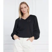 Bluzy damskie - Karl Lagerfeld Bluza Puffy Sleeve | Regular Fit - miniaturka - grafika 1