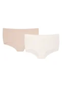 Majtki damskie - Majtki szorty Bait 2-pak Henderson kremowy, beżowy XL - miniaturka - grafika 1