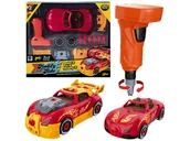 Mały majsterkowicz - Sportowy Samochód do rozkręcania i skręcania 2w1 TUNING + Wkrętarka - miniaturka - grafika 1