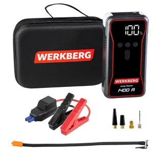 WERKBERG AL002 700A/1400A 18000mAh kompresor - Urządzenia Rozruchowe - Jump startery WERKBERG AL002 700A/1400A 18000mAh kompresor - Urządzenia Rozruchowe - Jump startery - miniaturka - grafika 1