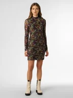 Sukienki - Vila - Sukienka damska VIDafni, czarny|wielokolorowy - miniaturka - grafika 1