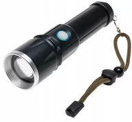 Latarki - CREE Bardzo Mocna Latarka Taktyczna Led XHP50 - miniaturka - grafika 1