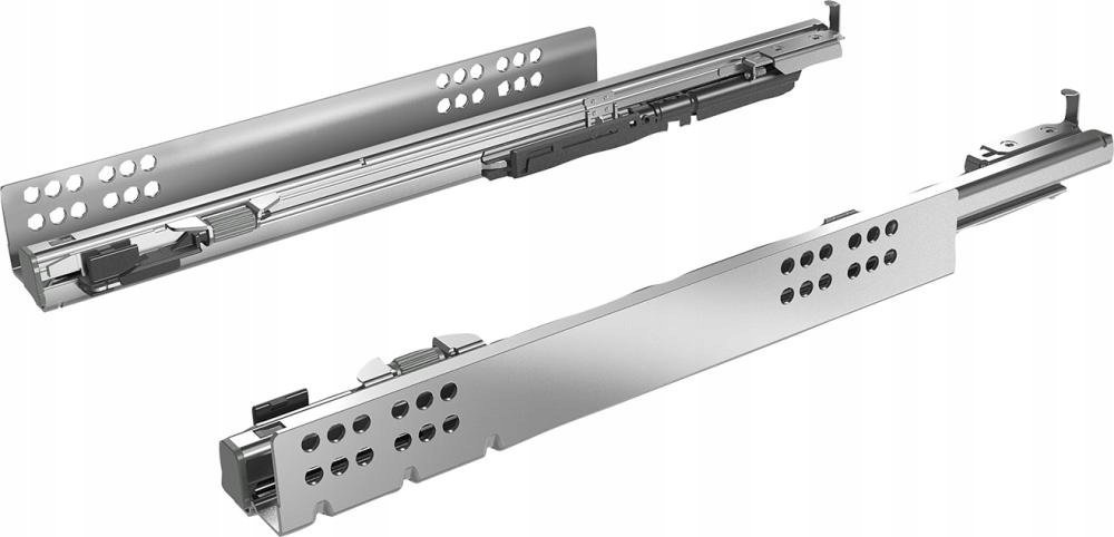 Prowadnice do szuflad Quadro V6 systemem Silent System 45290 Hettich