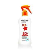 Balsamy i kremy do opalania - Babaria Kids Sunscreen Spray SPF50+ Preparat do opalania ciała dla dzieci 200 ml - miniaturka - grafika 1