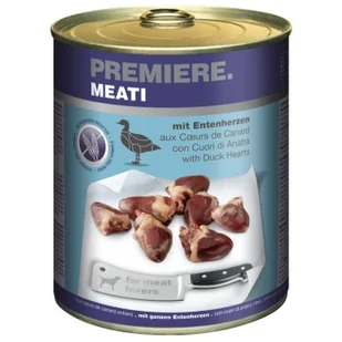 PREMIERE Meati Kacze serca 24x800 g - Mokra karma dla psów - miniaturka - grafika 1