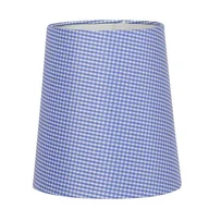 Oprawy, klosze i abażury - Abażur do lampki PARILLA E14 niebieska CANDELLUX - miniaturka - grafika 1