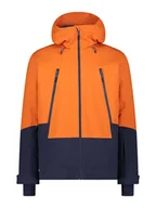 Kurtki narciarskie - CMP Kurtka narciarska w kolorze pomarańczowo-granatowym - miniaturka - grafika 1