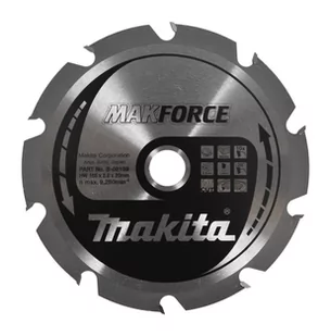 Makita B-32100 piła tarczowa do cięcia drewna 165x20 mm 10 zębów T.C.T. Makforce - Tarcze do pił - miniaturka - grafika 1