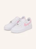 Buty dla dziewczynek - Nike Sneakersy Air Force 1 weiss - miniaturka - grafika 1