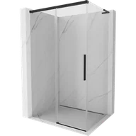 Kabiny prysznicowe - Mexen Rox L kabina prysznicowa rozsuwana 120 x 80 cm, transparent, czarna - 8C2L-120-080-70-00 - miniaturka - grafika 1