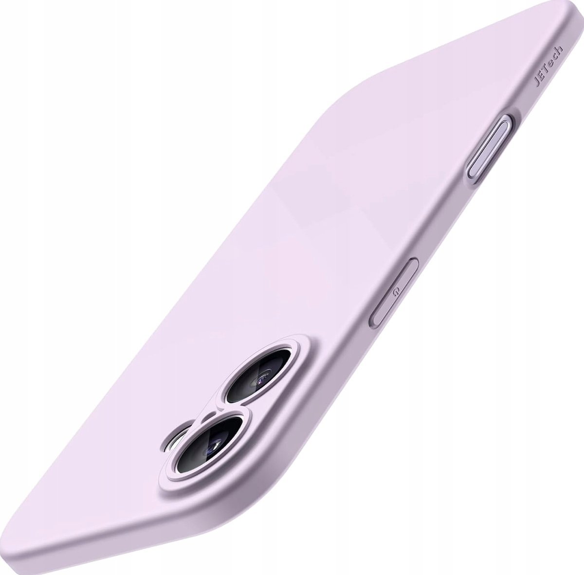 JETech Szczupły Etui dla iPhone 17 6,3 Cala, Ultracienkie Lekkie Minimalistyczne Osłona Telefon z Ochroną Obiektywu Aparatu, Matowe Anty Odcisk Palc..