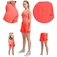 Legginsy - 4F KRÓTKIE LEGGINSY DAMSKIE SPORTOWE TRENINGOWE - miniaturka - grafika 1