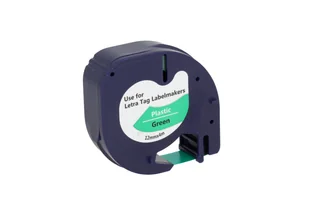 Zamiennik taśmy DYMO 59425 12mm zielona/czarny - Etykiety do drukarek - miniaturka - grafika 6