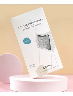 Poofi Bielizna poporodowa szara One size - Bielizna ciążowa - miniaturka - grafika 1