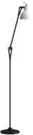 Lampy stojące - Rotaliana - Luxy F1 Lampa Podłogowa Czarno/Błyszcząca Biała Rotaliana - miniaturka - grafika 1