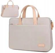 Torby na laptopy - Torba Teczka Elegancka Aktówka Na Ramię Laptop 13,3 14 cali Ochrona - miniaturka - grafika 1
