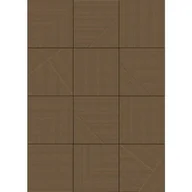 Fototapety - Fototapeta Motyw drewna 3D brązowym - 200 x 279 cm - ORIGIN - miniaturka - grafika 1